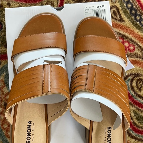 Sonoma Womens Sandals | Color: Brown | Size: 7.5 - Picture 11 of 11